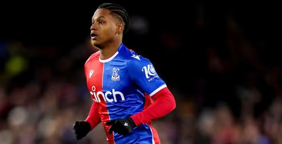 Matheus França playing for Crystal Palace